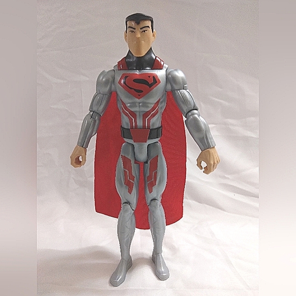 Mattel Justice League Action Steel Suit Superman Figure 12"